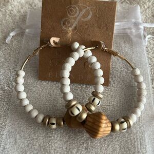 Plunder of the month earrings and necklace